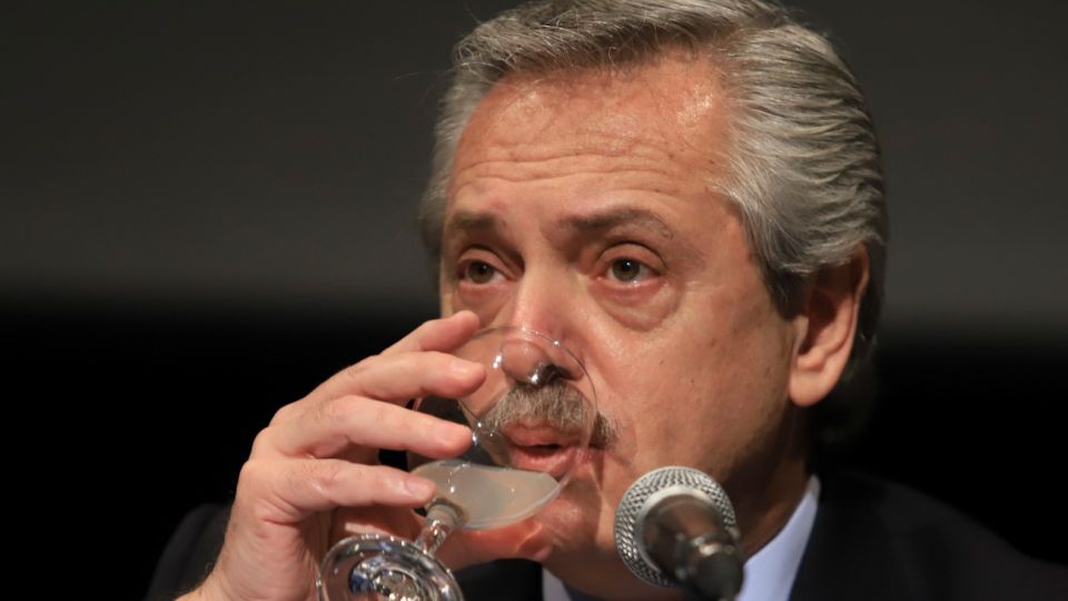 El presidente electo Alberto Fernández.