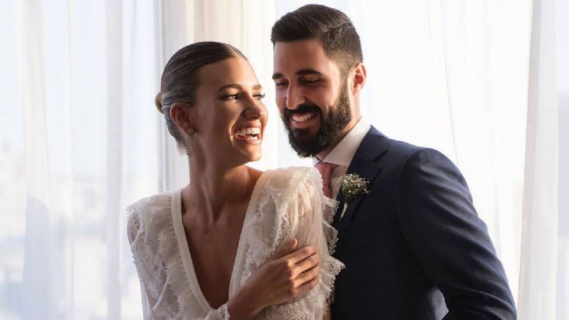 Toda la intimidad de la exclusiva boda de Angie Landaburu y Tomás Eurnekian