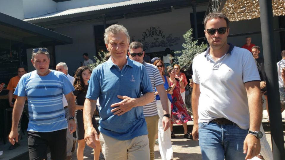 Macri de descanso en Córdoba.