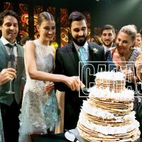 Las mejores 15 fotos de la glamorosa boda de Tomás Eurnekian y Angie Ladaburu