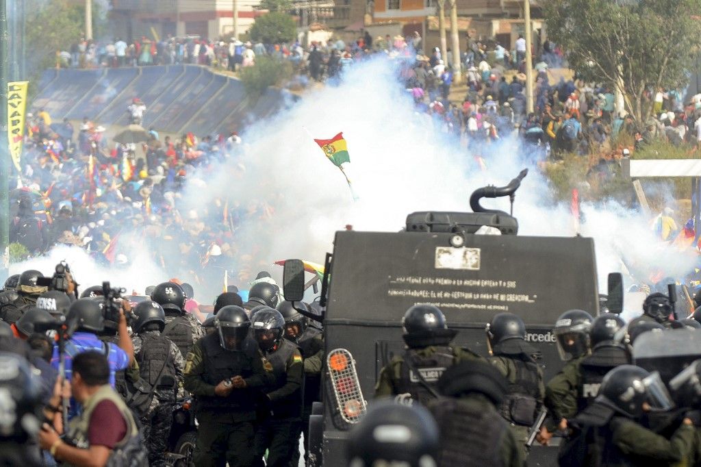 Bolivia. Las mejores fotos de la Resistencia y la represión contra el