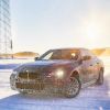 El BMW i4 durante las pruebas de invierno realizadas en Europa en marzo pasado.