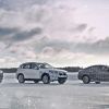 BMW i4, BMW iX3 y BMW iNEXT durante los test de invierno realizados en marzo pasado.
