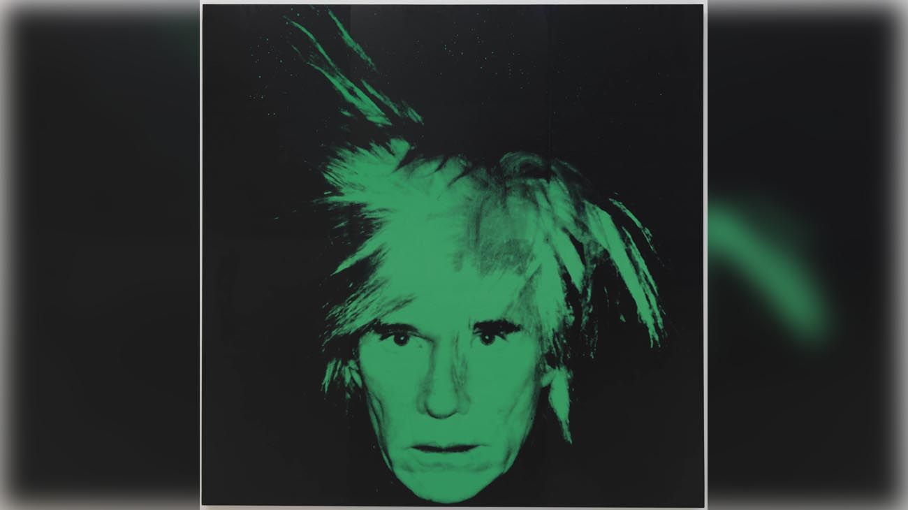 Andy Warhol. Self-Portrait, 1986. Solomon R. Guggenheim Museum, New York; gift, Anne and Anthony d’Offay in honor of Thomas Krens. © 2019 The Andy Warhol Foundation for the Visual Arts, Inc. / Artists Rights Society (ARS), New York.