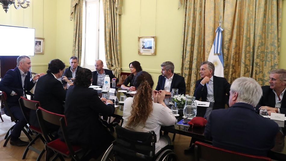 Reunión de Gabinete Macri 20191121