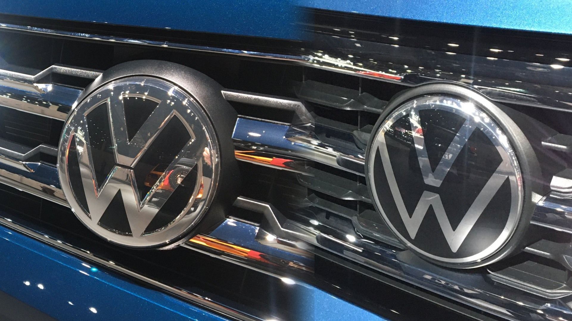 Parabrisas | ¿Cómo luce el nuevo logo de Volkswagen en sus autos?