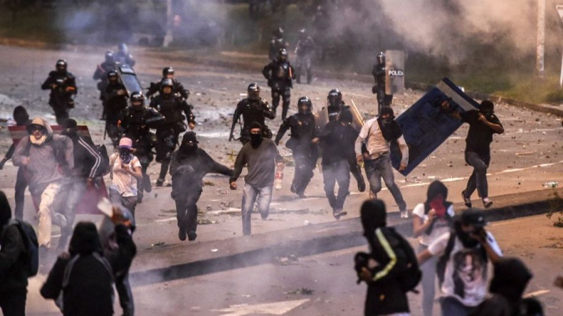 Manifestaciones en Colombia | Foto:cedoc
