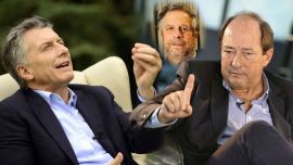 Mauricio Macri, Adolfo Rubinsteiny Ernesto Sanz