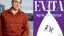 Miguel Rep y el libro Evita, nacida para molestar