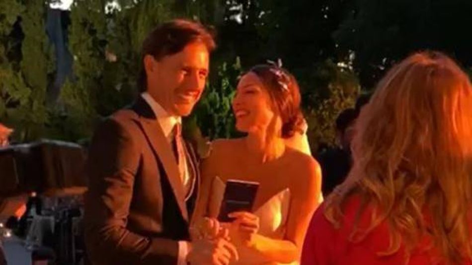 ¡Sí, quiero! El video de Pampita y Roberto García Moritán casándose 