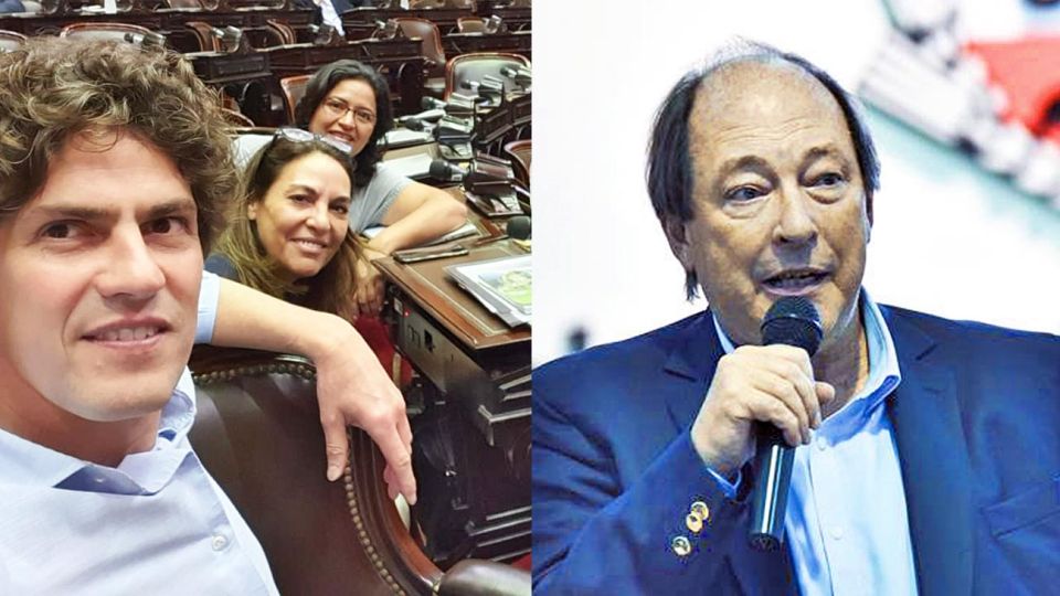 Radicales. Lousteau salió a defender a Rubinstein. Ernesto Sanz quedó en el foco de la escena.
