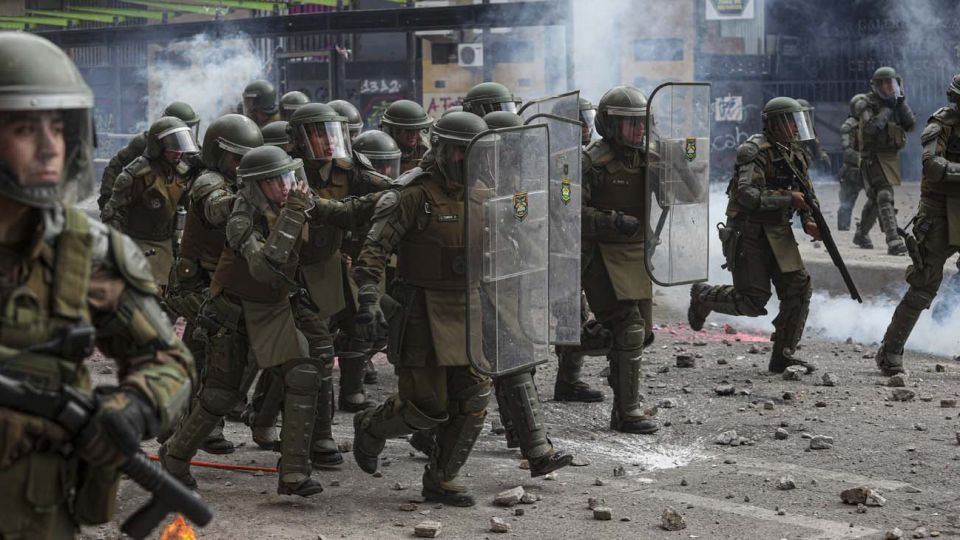 Días pasado y la brutal represión de los Carabineros