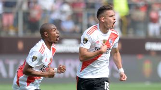 Gol de Santos Borré para River en la final de la Copa Libertadores ante Flamengo