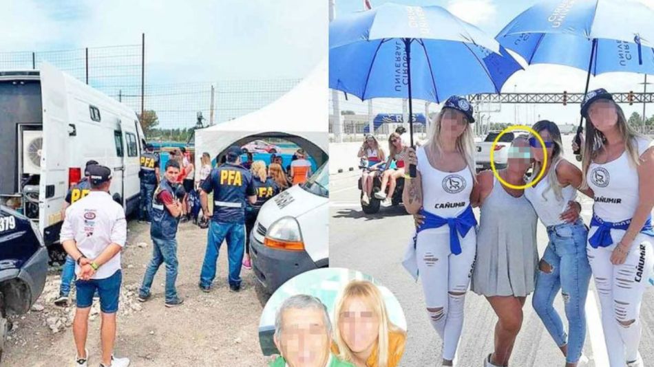 En la mira. El empresario investigado (izq.) tiene 77 años, es dueño de una concesionaria y llega a los eventos en avión privado. La profesora de reiki (der.) sería la que captaba a las víctimas.