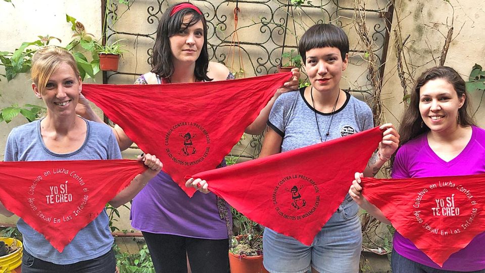 Lucha. Un grupo de víctimas pide para que los delitos de abuso en la infancia no tengan vencimiento.