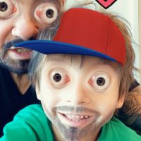 Marcelo Tinelli con Lolo