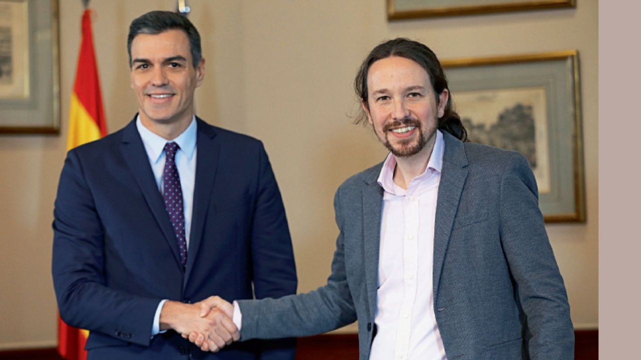 Pedro Sánchez (PSOE) y Pablo Iglesias (Podemos) | Foto:DPA
