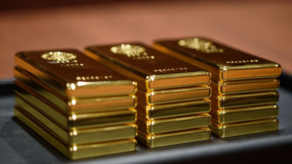Gold Bars and Coins At A Tanaka Kikinzoku Store