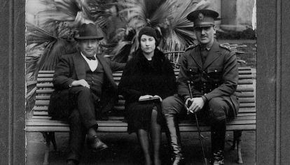 Perón con Aurelia "Potota" Tizón