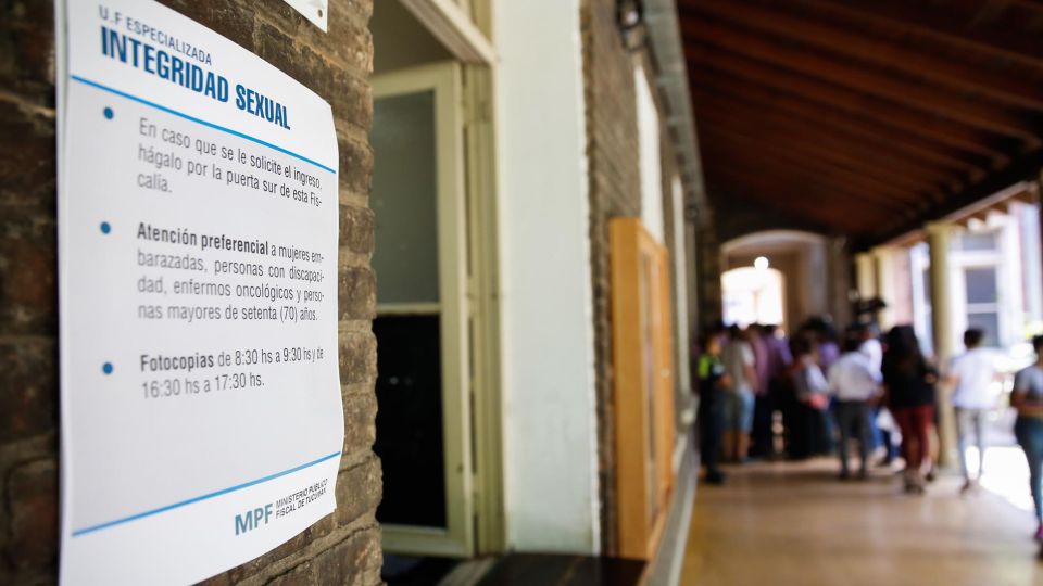 Lugar donde se presentó la denunciante de José Alperovich, los tribunales de Tucumán.