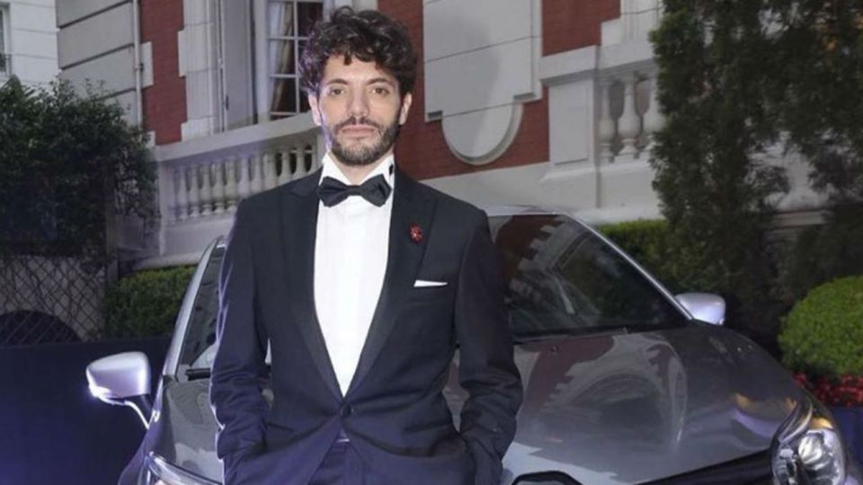 Federico Salles en la Gala de Caras 27 años