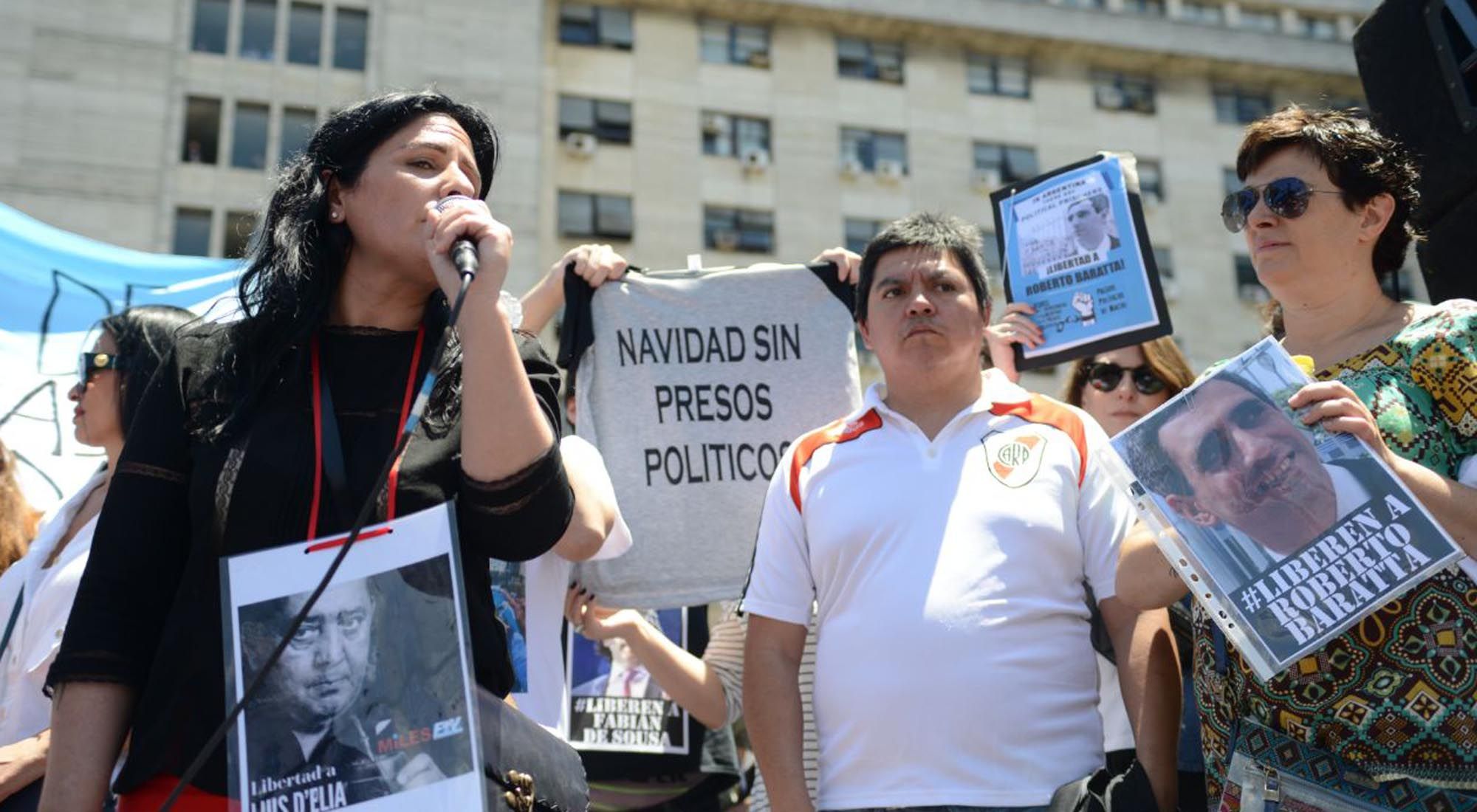 Marcha por la liberación de los denominados "Presos Políticos"