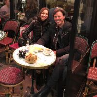 Pampita y Roberto en París