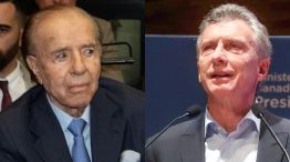 Mauricio Macri y Carlos Menem 20191128