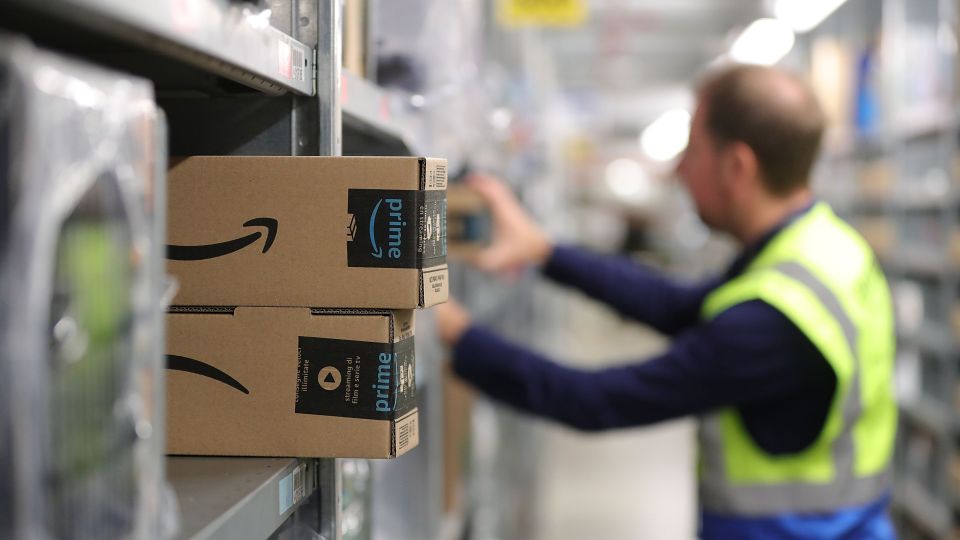 Inside An Amazon Inc. Fulfilment Center On Prime Day