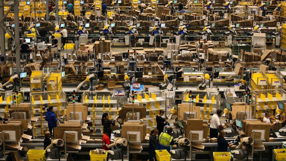 Inside An Amazon.com Inc. Fulfillment Center Ahead Of Black Friday And Cyber Monday