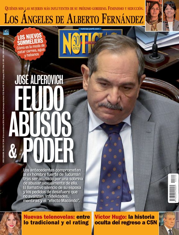 Resultado de imagen para revista noticias alperovich