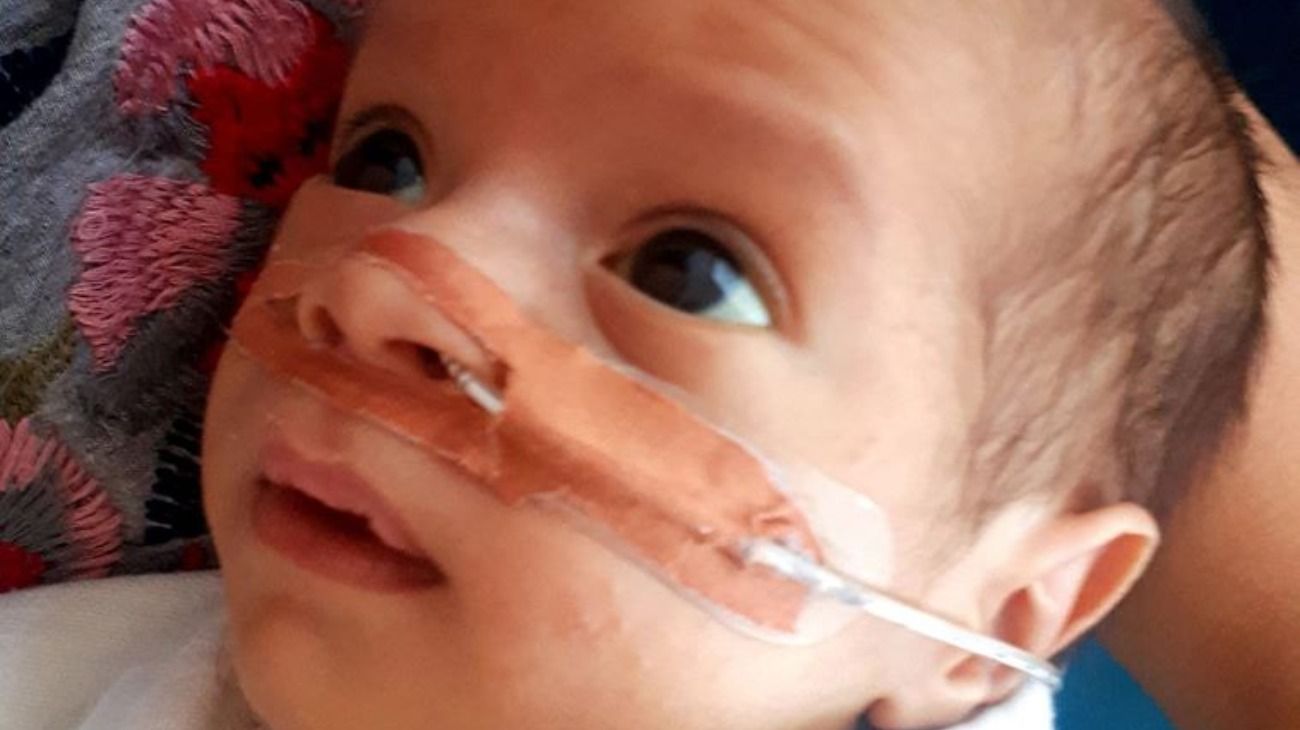 Nikita nació prematuro y permanece internado en Australia. Necesita un trasplante de médula ósea y sus padres encabezan una campaña mundial para encontrarlo. 