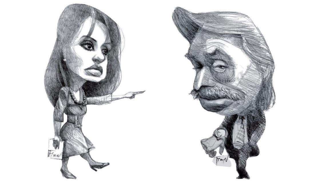 Cristina Kirchner y Alberto Fernández | Foto:Pablo Temes