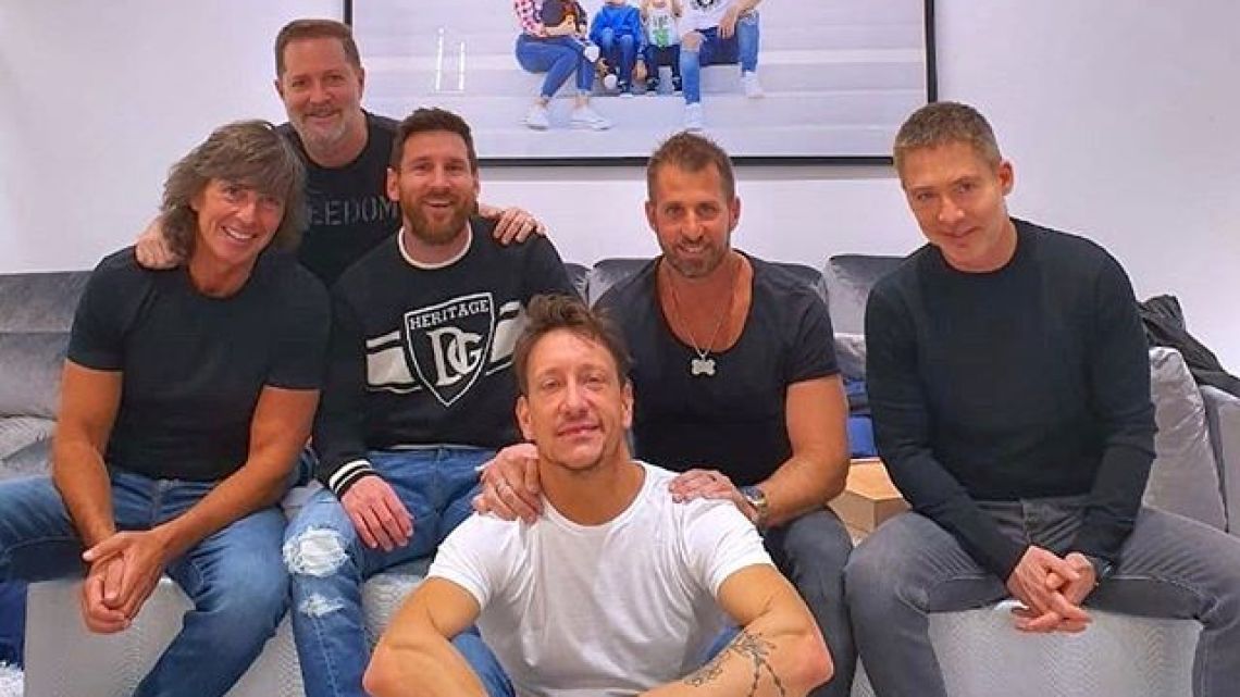 Nico Vázquez Adrián Suar Gustavo Bermúdez y su encuentro con Messi