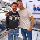 Nico Vázquez, Adrián Suar Gustavo Bermúdez y su encuentro con Messi