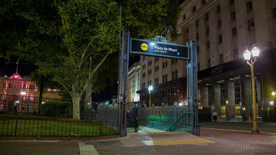 Estación Plaza de Mayo de la Línea A