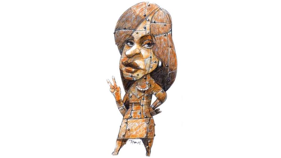 De fierro. Cristina Fernández