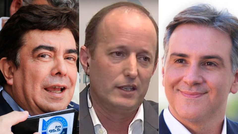 Espinoza, Llaryora e Insaurralde, los jefes comunales con mayor cantidad de votos.