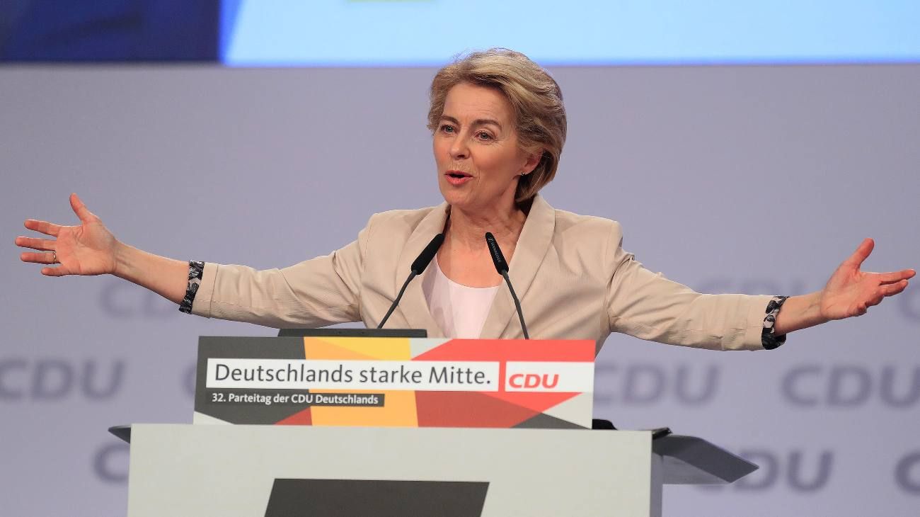 Ursula von der Leyen.