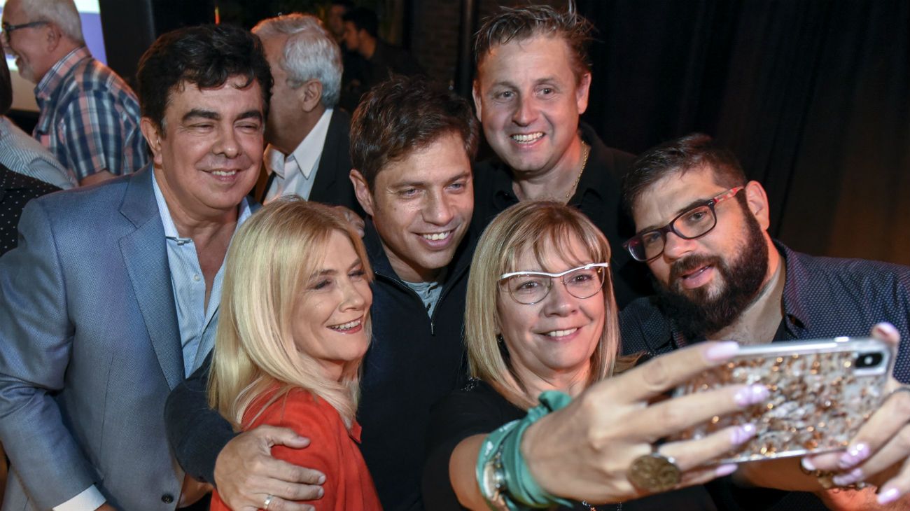 En la cena con los empresarios matanceros, Kicillof, Magario y Espinoza hablaron de la reactivación económica.