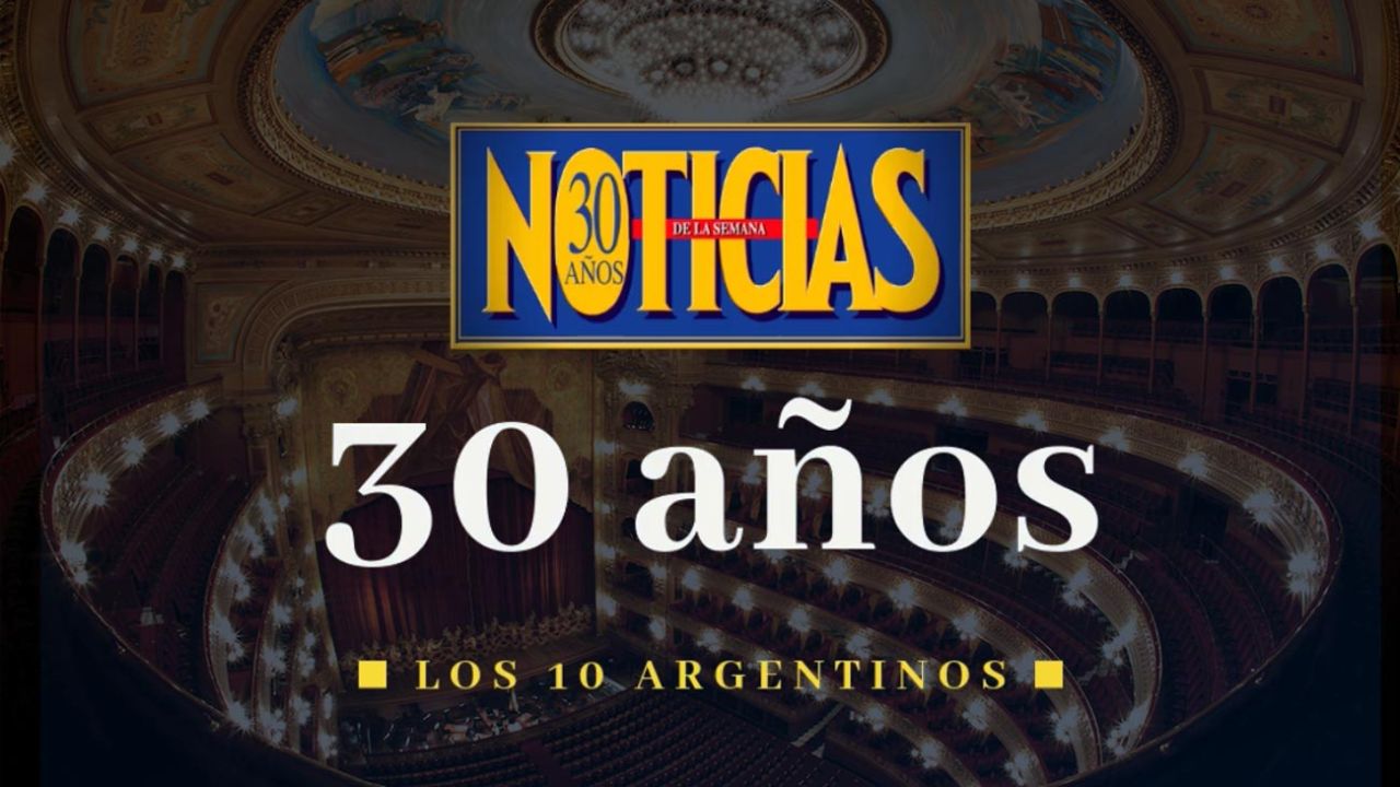 #NOTICIAS30: el mega evento del año en el Teatro Colón | Foto:cedoc