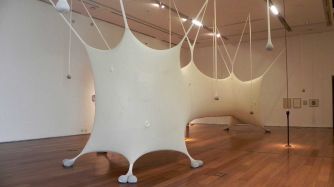 Ernesto Neto. Soplo. Muestra temporaria en el MALBA.