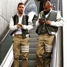¡Alerta fashionista! Leo Messi y sus amigos sorprendieron con sus looks "universitarios"