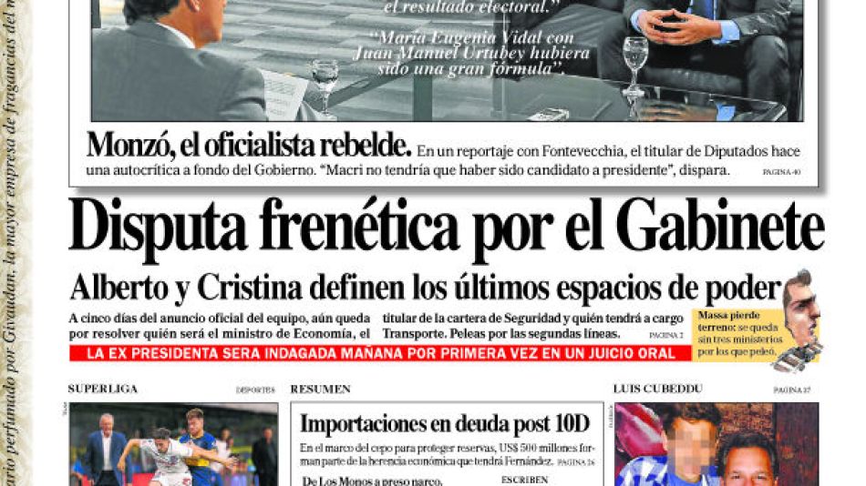 tapa domingo 1 diciembre