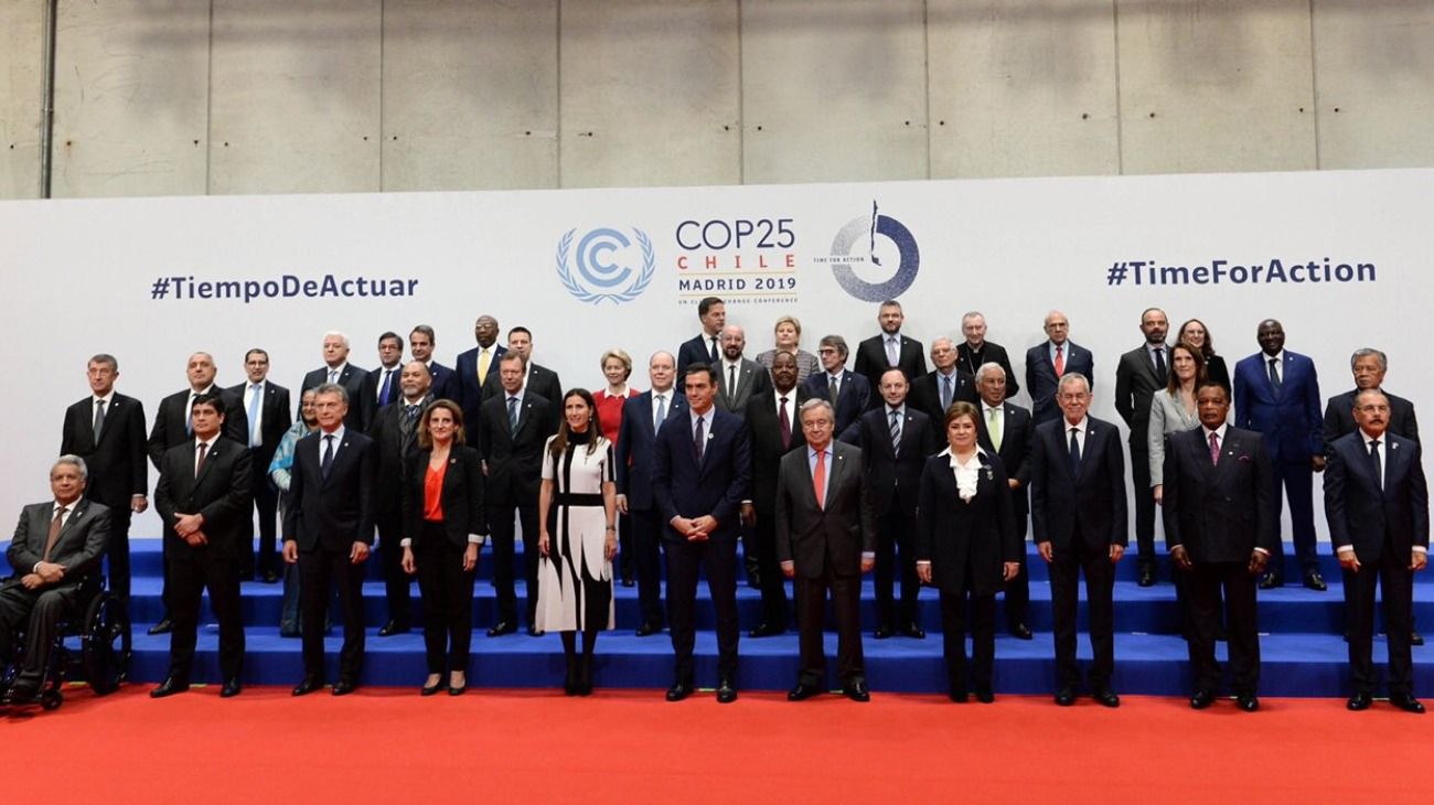 El presidente Mauricio Macri participó de la 25ª Conferencia de las Partes de la Convención Marco de Cambio Climático de la ONU en Madrid.