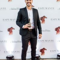 Rodeado de celebrities, Navarro Correas presentó "Espumante, el excéntrico caballo de polo"