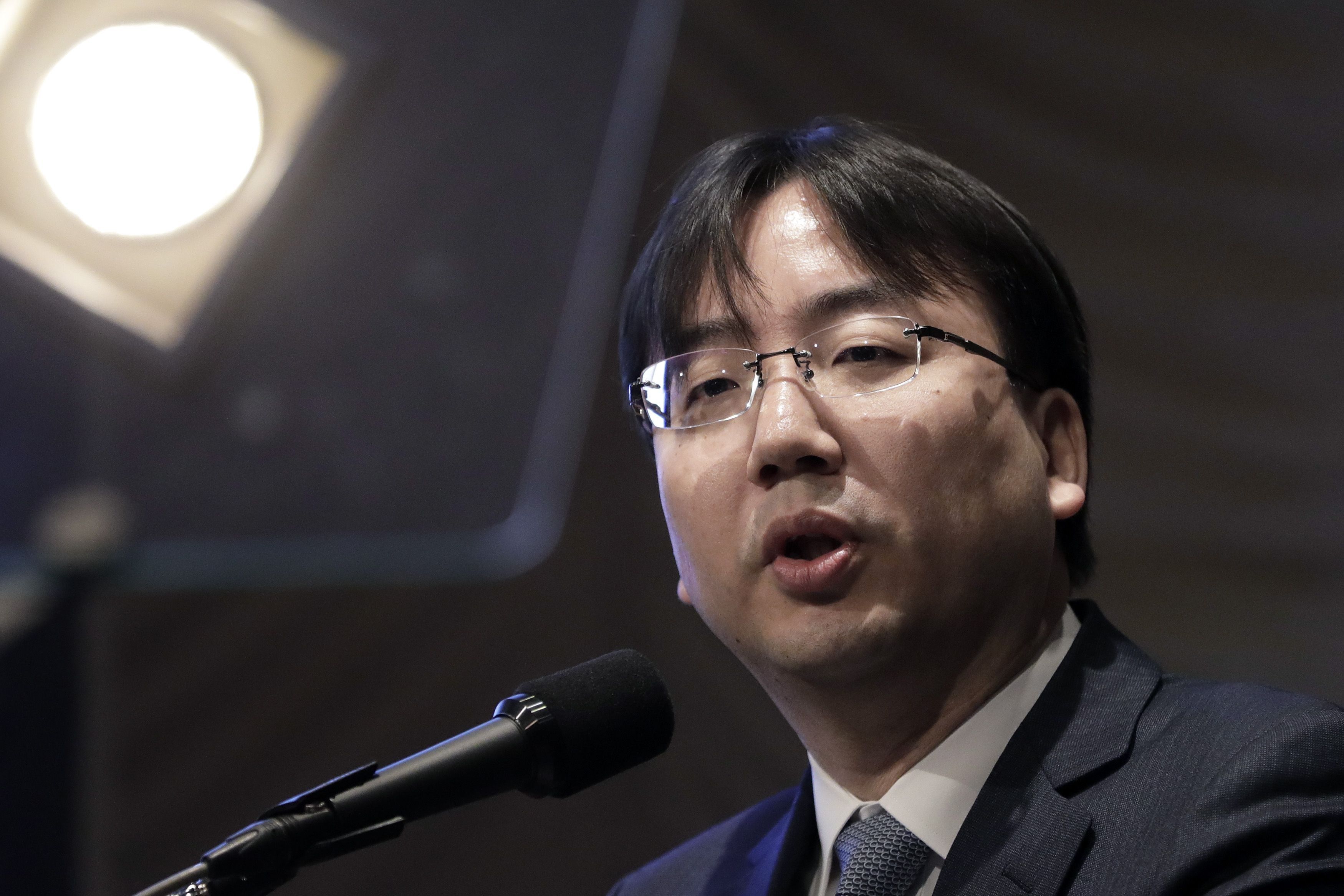 Nintendo President Shuntaro Furukawa Attends Business Strategy Meeting