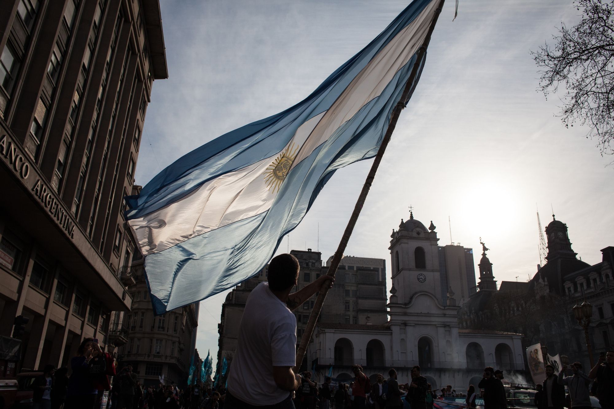 Demonstrators March On the One-Month Anniversary of The Disappearance Of Activist Santiago Maldonado 