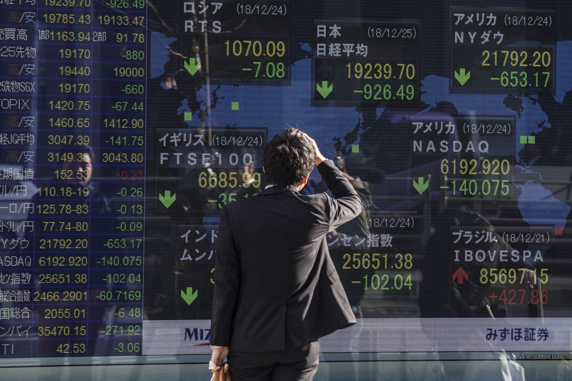 Stock Angst Snowballs as Japan's Nikkei 225 Enters Bear Market