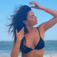 Sofía Jujuy Jiménez en la playa